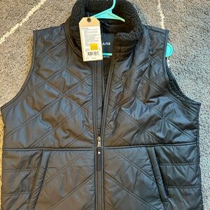 Prana black vest - woman’s xl